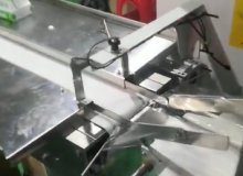 全自動包裝機包裝護目鏡作業現場